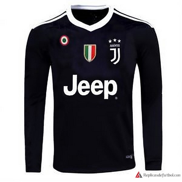 Camiseta Juventus ML Portero 2017-2018 Negro